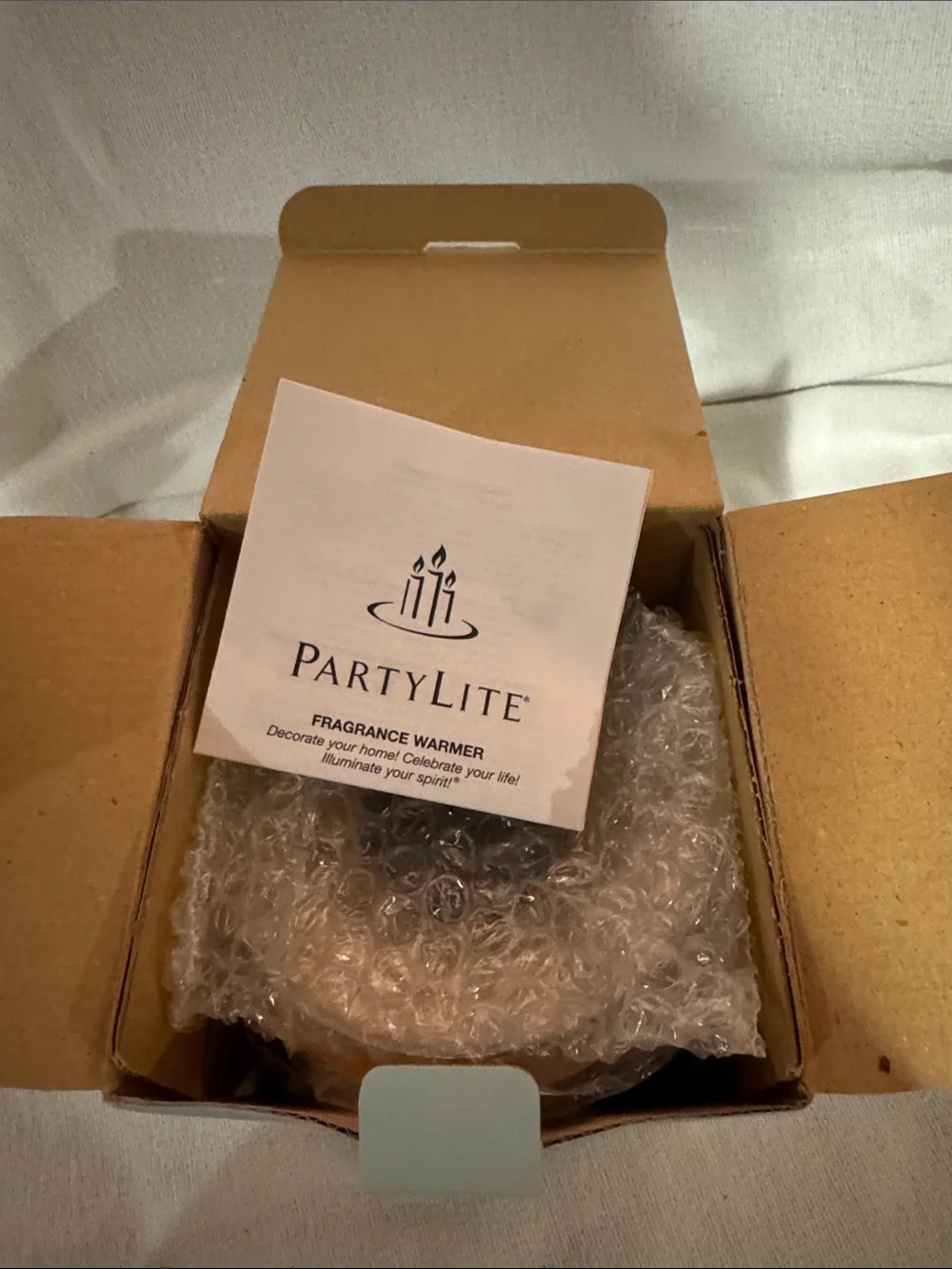 PartyLite bronze metal